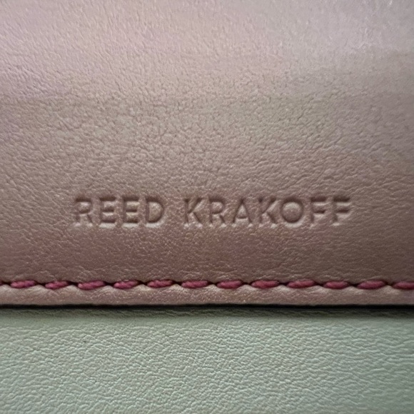 Reed Krakoff leather Crossbody Bag Neutrals & Pink Leather - Picture 3 of 9